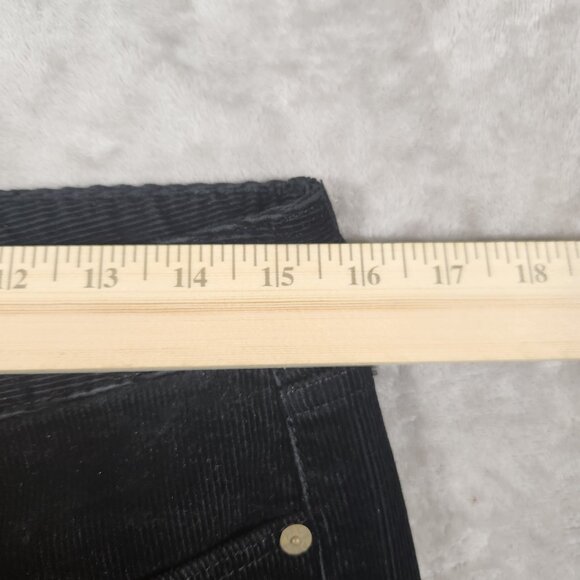 Polo Ralph Lauren Corduroy Stretchy Slim Pants Black Women's Size 10 - Picture 7 of 14